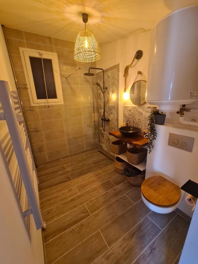Ty Grain De Sel : Logement Privatif Avec Piscine, Jardin Et Patio Chauvé Exteriör bild
