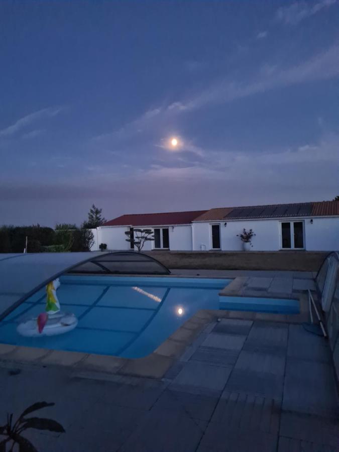 Ty Grain De Sel : Logement Privatif Avec Piscine, Jardin Et Patio Chauvé Exteriör bild