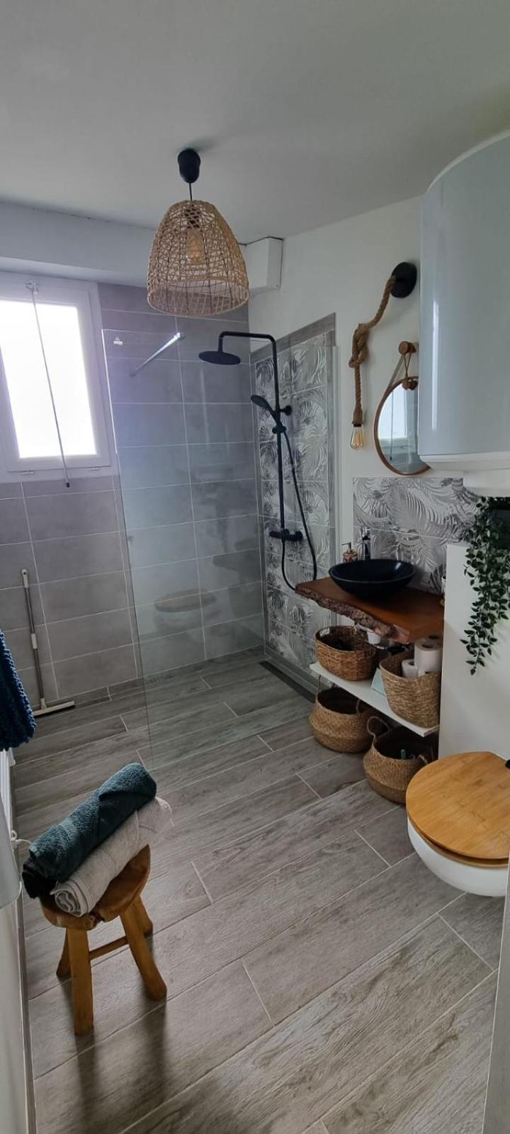 Ty Grain De Sel : Logement Privatif Avec Piscine, Jardin Et Patio Chauvé Exteriör bild