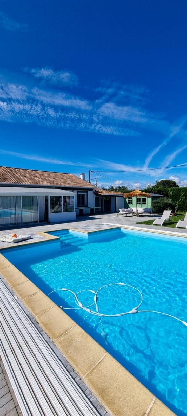Ty Grain De Sel : Logement Privatif Avec Piscine, Jardin Et Patio Chauvé Exteriör bild